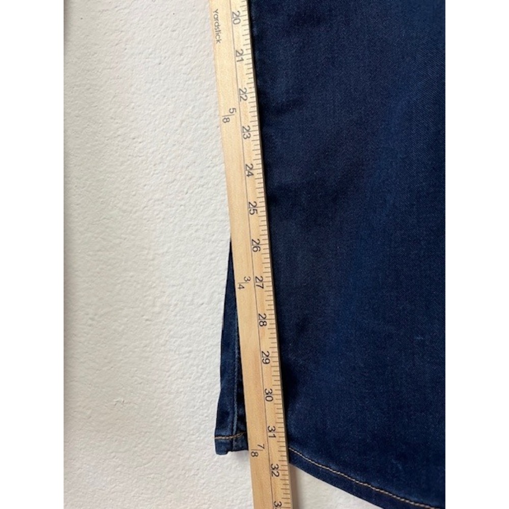 Lucky Brand Jeans Womens 10/30 Charlie Baby Boot‎ Dark Wash Denim Flare Low Rise - Picture 8 of 12